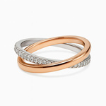 Biżuteria DIAMONFIRE 6119621082170. Pierścionek, Kolor szary. Kobieta.