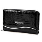 Jennifer Jones damski portfel skórzany wzór skóra krokodyla portmonetka