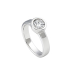 Biżuteria DIAMONFIRE 6112311082170. Pierścionek, Kolor szary. Kobieta.