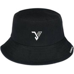 Czarny Kapelusz dwustronny bucket hat modny kap-t-1