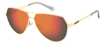 Okulary POLAROID PLD2145GSXJ5G. Okulary przeciwsłoneczne, Kolor złoty. Mężczyzna.