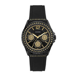 Zegarek GUESS W0846L1. Kwarcowy, Kolor czarny. Kobieta.