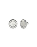 Biżuteria GUESS JUBE04058JWRH. Kolczyki, Kolor szary. Kobieta.