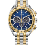 Zegarek CITIZEN CA4544-53L. Słoneczny, Kolor niebieski. Mężczyzna.