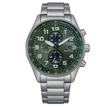 Zegarek CITIZEN CA0770-72X. SOLAR QUARTZ, Kolor zielony. Mężczyzna.