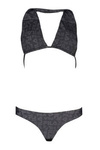 FILA CZARNA DAMSKA KOSTIUM BIKINI