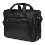 Duża solidna skórzana torba Beltimore na laptopa dokumenty M56