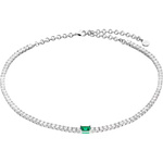 Biżuteria CHIARA FERRAGNI J19AWJ13. CHOKER, Kolor szary. Kobieta.