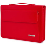 Biwuar neseser aktówka teczka organizer dla handlowca stylowa czerwona Beltimore I60
