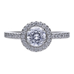 Biżuteria DIAMONFIRE 6115111082160. Pierścionek, Kolor szary. Kobieta.