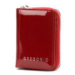 Zgrabny damski portfel skórzany stylowy Gregorio