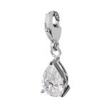 Biżuteria TI SENTO 8166ZI. Zawieszka, Kolor CRYSTAL. Kobieta.