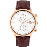 Zegarek BEN SHERMAN WB041TRG. Kwarcowy, Kolor biały. Mężczyzna.