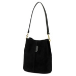 Luka Skórzana Zamszowa damska listonoszka z organizerem torebka przez ramię