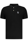 M�SKA KOSZULKA POLO Z KR�TKIM R�KAWEM NORTH SAILS, CZARNA