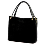 Vera Pelle torebka na ramię skóra naturalna shopperbag dwukomorowa