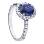 Biżuteria DIAMONFIRE 6121391089170. Pierścionek, Kolor szary. Kobieta.