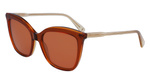 Okulary LONGCHAMP LO729S5517233. Okulary przeciwsłoneczne, Kolor żółty. Kobieta.
