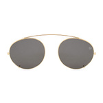 Okulary BELSTAFF BLACKRODCLIPB. CLIP, Kolor złoty. Unisex.