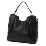 Vera Pelle damska torebka na ramię skóra naturalna shopperbag z etui