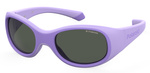 Okulary POLAROID PLD8038SB3VM9. Okulary przeciwsłoneczne, Kolor fioletowy. Dziecko.