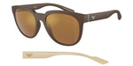 Okulary EMPORIO ARMANI EA4205F52606H. Okulary przeciwsłoneczne, Kolor brązowy. Mężczyzna.