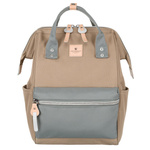 Damski plecak z tworzywa Peterson PTN BETA KHAKI-GRAY