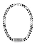 Biżuteria GUESS UMN70002. Naszyjnik, Kolor srebrny. Mężczyzna.