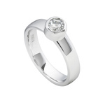Biżuteria DIAMONFIRE 6110821082165. Pierścionek, Kolor szary. Kobieta.