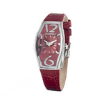 Zegarek CHRONOTECH CT7932L-55. Kwarcowy, Kolor czerwony. Kobieta.