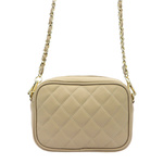 Luka listonoszka damska pikowana skóra naturalna torebka przez ramię