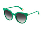 Okulary FURLA SFU625-52092X. Okulary przeciwsłoneczne, Kolor zielony. Kobieta.