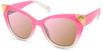 Okulary SKECHERS SE9076-5072U. Okulary przeciwsłoneczne, Kolor złoty. Dziecko.