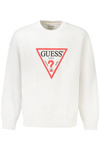 GUESS JEANS BLUZA BEZ ZAMKA MĘSKA BIAŁA