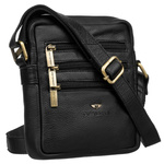 Saszetka męska z naturalnej skóry Peterson PTN 250-NDM