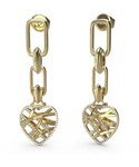 Biżuteria GUESS JUBE03096JWYG. Kolczyki, Kolor złoty. Kobieta.