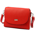 MiaMore skórzana damska listonoszka torebka przez ramię dwukomorowa stylowa