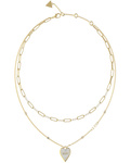 Biżuteria GUESS JUBN03244JWYG. Naszyjnik, Kolor złoty. Kobieta.