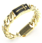 Biżuteria GUESS JUMB04022JWYG. Bransoletka, Kolor złoty. Mężczyzna.