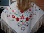 Dodatek FLAMENCO PGM3933. SHAWL, Kolor . Kobieta.
