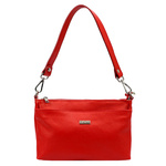 Mała Skórzana damska listonoszka na ramię MiaMore