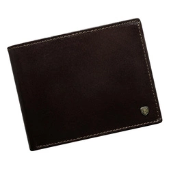 Skórzany męski portfel Rovicky N61L-RVT RFID