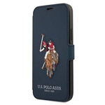 US Polo USFLBKP12MPUGFLNV iPhone 12/12 Pro 6,1" granatowy/navy book Polo Embroidery Collection