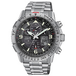 Zegarek CITIZEN JY8100-80E. SOLAR QUARTZ, Kolor czarny. Mężczyzna.