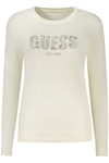GUESS JEANS BIA�Y SWETER DAMSKI