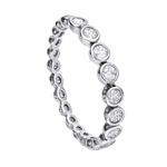 Biżuteria DIAMONFIRE 6118851082170. Pierścionek, Kolor szary. Kobieta.
