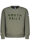 NORTH SAILS DZIECIĘCA BLUZA Z ROZPINANYM NA ZAMEK, ZIELONA