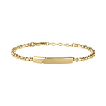 Biżuteria SECTOR SZS58. Bransoletka, Kolor złoty. Mężczyzna.