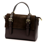 Luka klasyczna damska listonoszka ze skóry naturalnej torebka na ramię