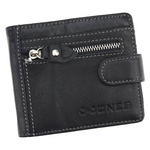 Jennifer Jones mała portmonetka etui na karty skóra naturalna kieszeń